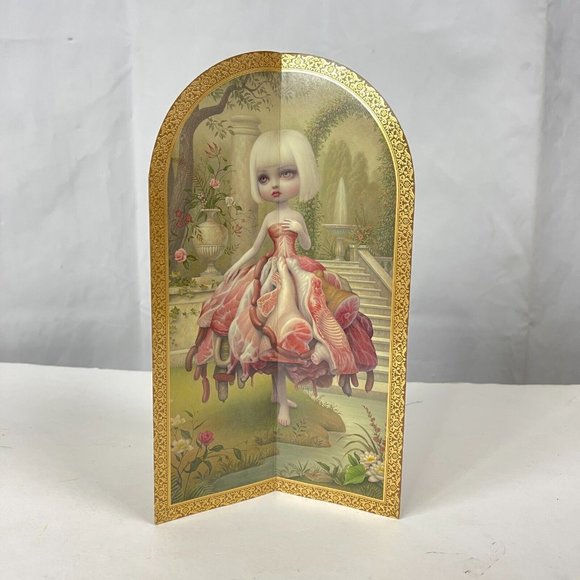 Mark Ryden The Gay 90s Tri-Panel Stand Invitation 2010 Paul Kasmin Gallery NYC - Picture 6 of 10
